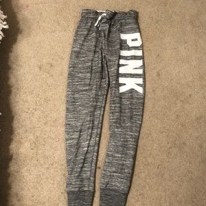 Pink joggers